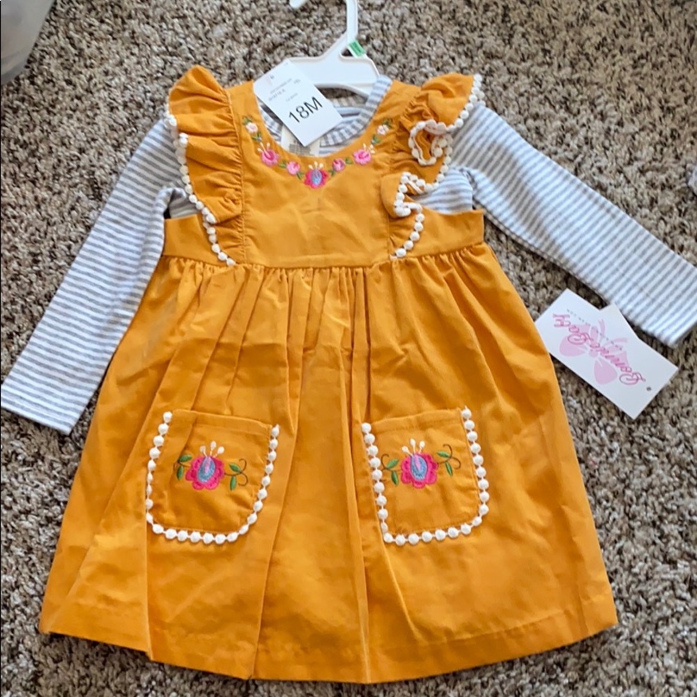 NWT Dress with coordinating onesie
